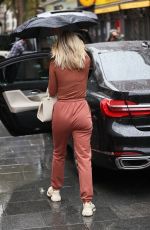 ASHLEY ROBERTS Leaves Global Studios in London 10/02/2020