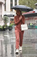 ASHLEY ROBERTS Leaves Global Studios in London 10/02/2020