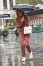 ASHLEY ROBERTS Leaves Global Studios in London 10/02/2020