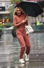ASHLEY ROBERTS Leaves Global Studios in London 10/02/2020