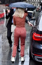 ASHLEY ROBERTS Leaves Global Studios in London 10/02/2020