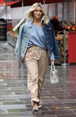 ASHLEY ROBERTS Leaves Global Studios in London 10/27/2020
