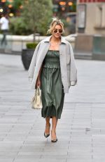 ASHLEY ROBERTS Leaves Global Studios in London 10/28/2020