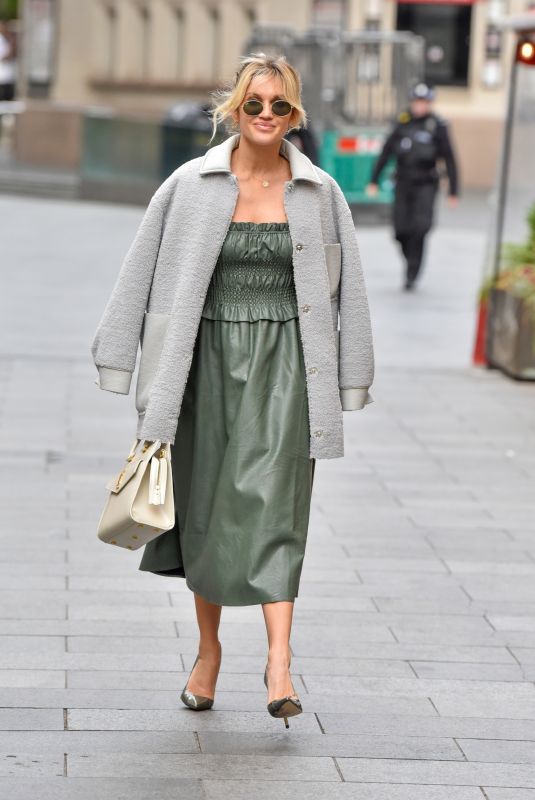 ASHLEY ROBERTS Leaves Global Studios in London 10/28/2020