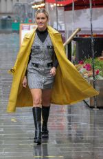ASHLEY ROBERTS Leaves Global Studios in London 10/29/2020