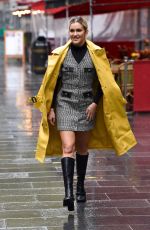 ASHLEY ROBERTS Leaves Global Studios in London 10/29/2020