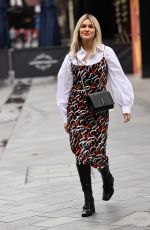 ASHLEY ROBERTS Leaves Heart Radio in London 10/12/2020