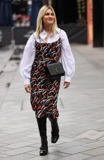 ASHLEY ROBERTS Leaves Heart Radio in London 10/12/2020