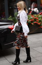 ASHLEY ROBERTS Leaves Heart Radio in London 10/12/2020