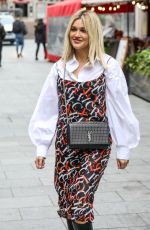 ASHLEY ROBERTS Leaves Heart Radio in London 10/12/2020