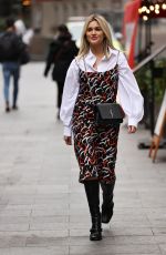 ASHLEY ROBERTS Leaves Heart Radio in London 10/12/2020