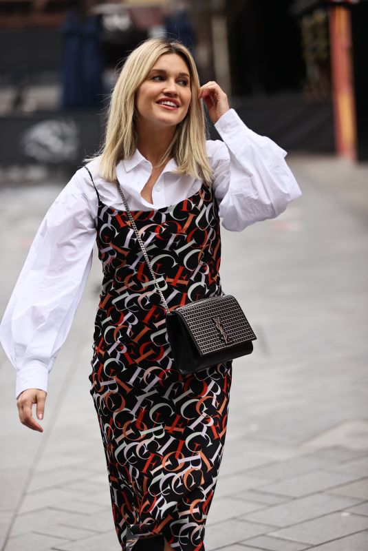 ASHLEY ROBERTS Leaves Heart Radio in London 10/12/2020