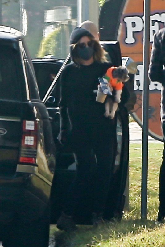 ASHLEY TISDALE at a Pumpkin Festival in Los Angeles 10/21/2020