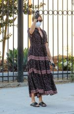 ASHLEY TISDALE Leaves a Studio in Los Angeles 10/16/2020