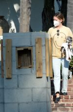 ASHLEY TISDALE Leaves Her Home in Los Angeles 10/04/2020