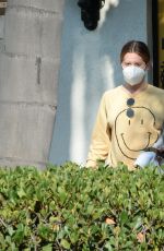 ASHLEY TISDALE Leaves Her Home in Los Angeles 10/04/2020