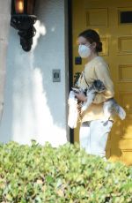 ASHLEY TISDALE Leaves Her Home in Los Angeles 10/04/2020