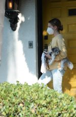 ASHLEY TISDALE Leaves Her Home in Los Angeles 10/04/2020