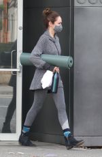 AUTUMN REESER Leaves Yoga Class in Vancouver 10/10/2020