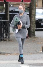 AUTUMN REESER Leaves Yoga Class in Vancouver 10/10/2020