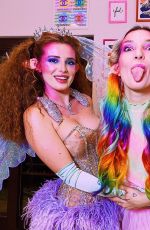 BELLA and DANI THORNE as a Fairy Sisters - Istagram Photos 10/19/2020