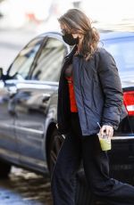 BELLA HADID Arrives at Her Home in New York 10/14/2020