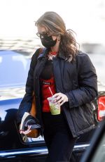 BELLA HADID Arrives at Her Home in New York 10/14/2020