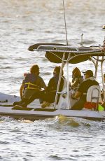 BELLA HADID at a Boat Ride in New York 10/16/2020