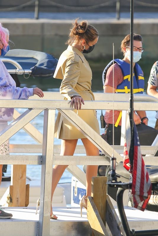 BELLA HADID at a Boat Ride in New York 10/16/2020