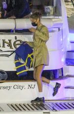BELLA HADID at a Boat Ride in New York 10/16/2020
