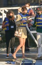 BELLA HADID at a Boat Ride in New York 10/16/2020