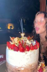 BELLA HADID Celebrates Her Birthday - Instagram Photos 10/09/2020