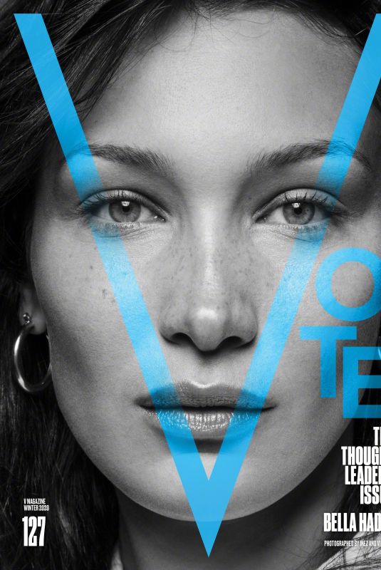 BELLA HADID for V Magazine, The Thought Leaders Issue, 2020