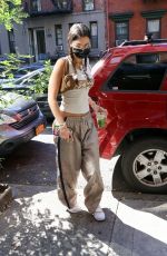 BELLA HADID Heading to a Hair Salon in New York 10/06/2020