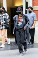 BELLA HADID Heading to a Spa in New York 10/19/2020