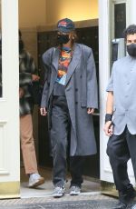 BELLA HADID Heading to a Spa in New York 10/19/2020
