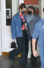 BELLA HADID Leaves Her Apartment in New York 10/21/2020