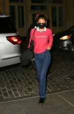 BELLA HADID Night Out in New York 10/15/2020