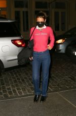 BELLA HADID Night Out in New York 10/15/2020