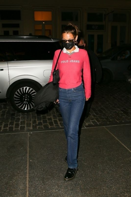 BELLA HADID Night Out in New York 10/15/2020