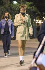 BELLA HADID Night Out in New York 10/16/2020