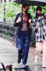 BELLA HADID on the Set of a Michael Kors Photoshoot in New York 10/17/2020