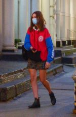 BELLA HADID Out and About in New York 10/15/2020
