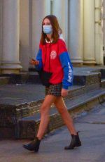 BELLA HADID Out and About in New York 10/15/2020