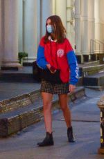 BELLA HADID Out and About in New York 10/15/2020