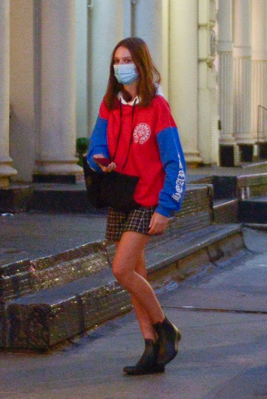BELLA HADID Out and About in New York 10/15/2020