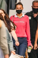 BELLA HADID Out and About in New York 10/15/22020