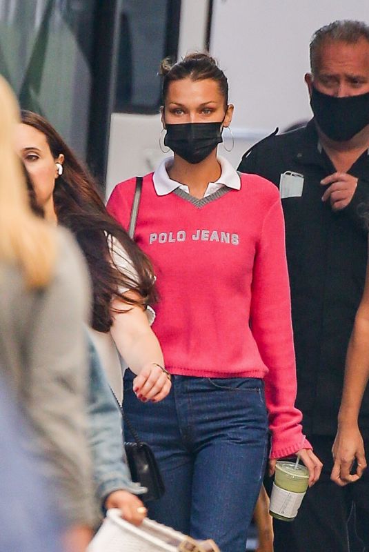 BELLA HADID Out and About in New York 10/15/22020