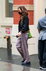 BELLA HADID Out in New York 10/29/2020