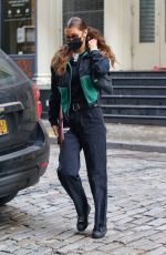 BELLA HADID Out in New York 10/30/2020